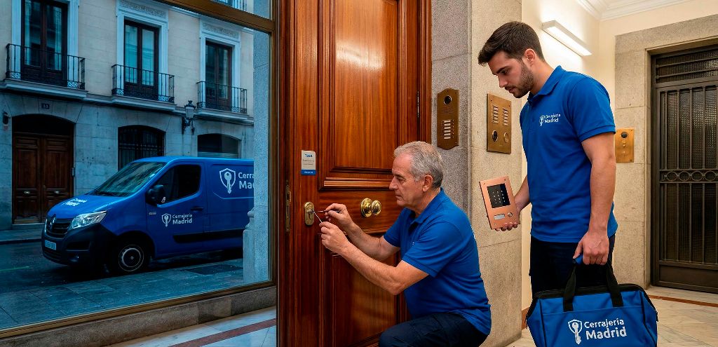Cambio cerradura TESA de seguridad en Guadarrama