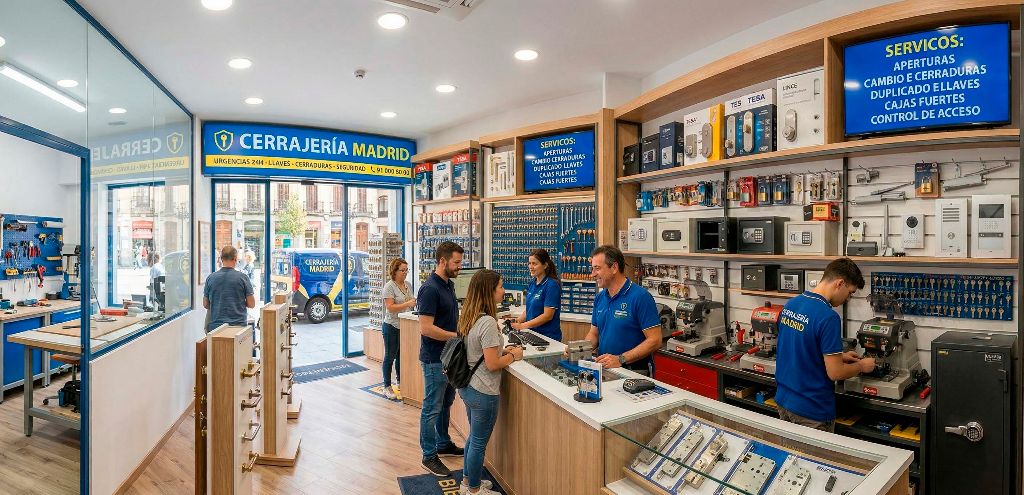 Servicio de Reparación de cerraduras de seguridad en Los Molinos